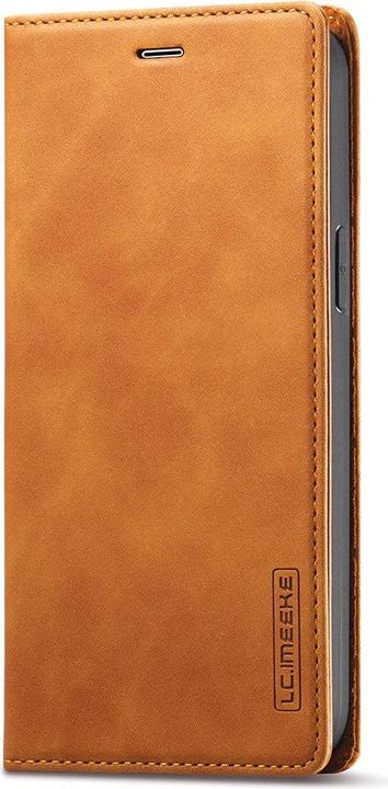 Produktbild Cover-Discount iPhone 13 Pro Max - Stand Flip Case Hülle braun (Apple iPhone 13 Pro Max)