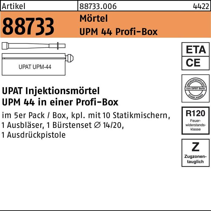 Produktbild Upat Verbundmörtel UPM 44 Profi-Box (1 Stk.)