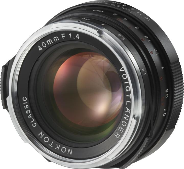 Image du produit Voigtländer Nokton 40mm / 1.4 M.C. (M-Bajonett, Plein format)