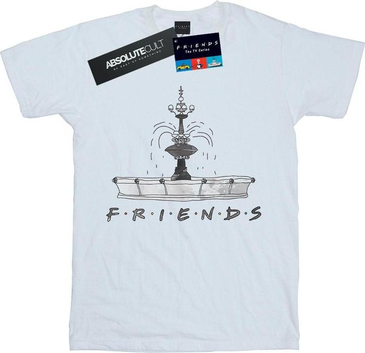 Friends Fountain Sketch TShirt (M)