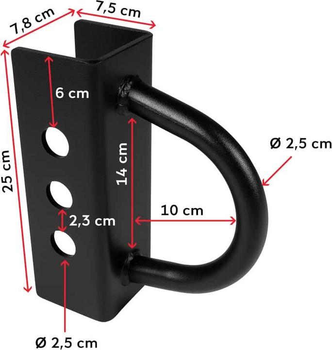 Produktbild Gladiatorfit Battle Rope Hook