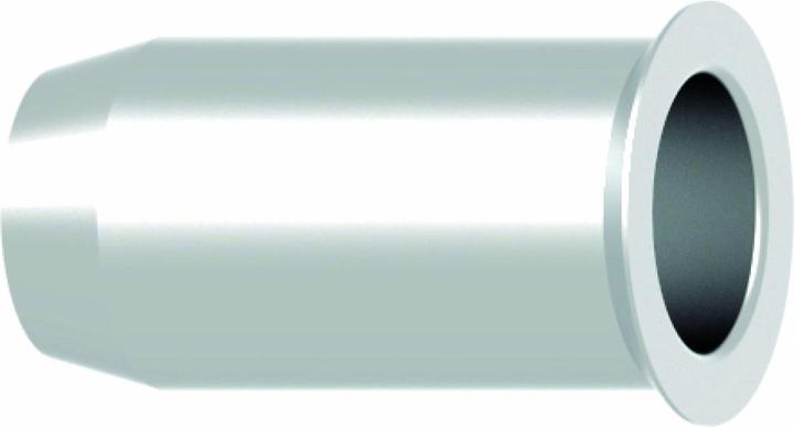 Produktbild Gesipa Blindnietmutter Nietschaft d x l 11 x 17 mm M8 Edelstahl A2 Kleinkopf 100 Stück