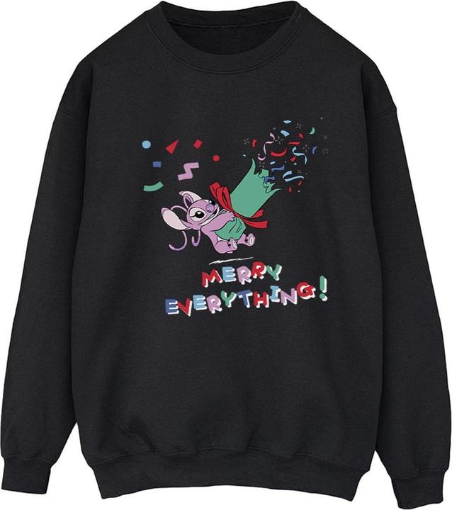 Disney Lilo And Stitch Angel Merry Everything Sweatshirt (L)
