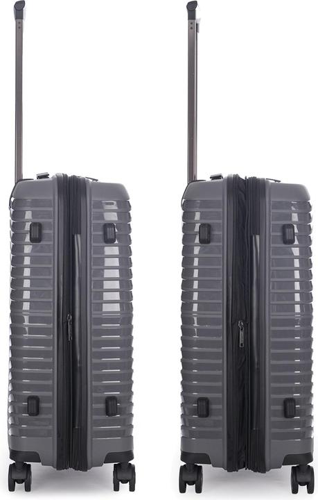 Immagine prodotto Stratic Carrello Bright+ a 4 ruote M 66 cm con piega elastica (73 l, M (50 - 90l))