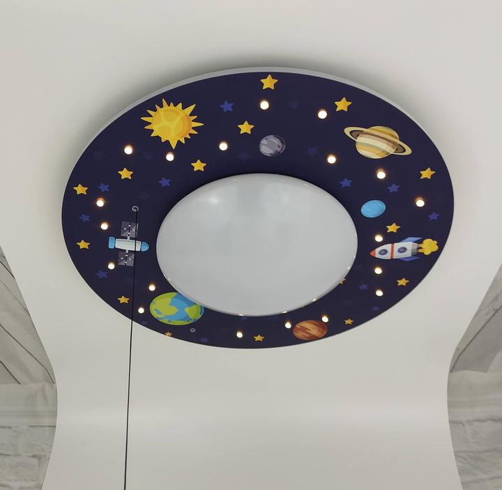 Niermann Stand By Niermann Weltall LED plafondlamp E27 veelkleurig, kleurrijk Made in Germany