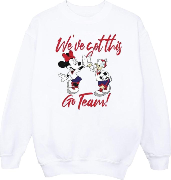 Disney Minnie Daisy We've Got This Sweatshirt (S)