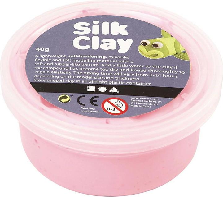 Silk Clay Roze, 40gr.