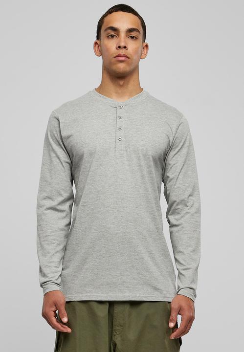 Image du produit Urban Classics Basic Henley L/S Tee (XS)