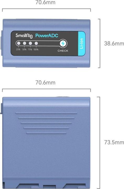 Actual product image SmallRig NP-F970 (Camera battery)