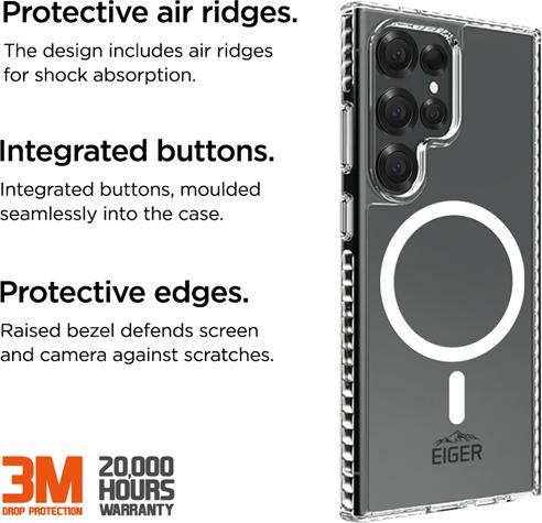 Actual product image Eiger Ice Grip MagSafe (Samsung Galaxy S25 Ultra)