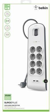 Produktbild Belkin BSV804VF2M (8 x, 2 m)