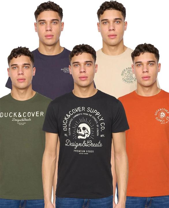 Produktbild Duck and Cover Mullbarry TShirt (5erPack) (M)