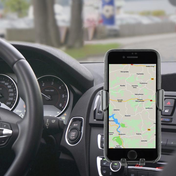 Produktbild Gembird EG-TA-CHAV-QI10-01 - Handy/Smartphone - Auto - Schwarz