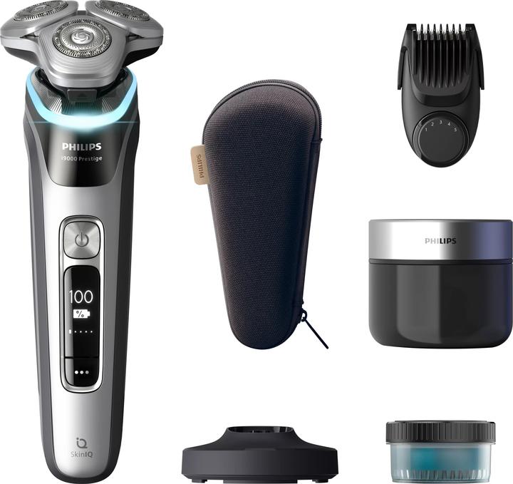 Philips i9000 Prestige XP9204/33 Elektrischer Nass- und Trockenrasierer mit SkinIQ