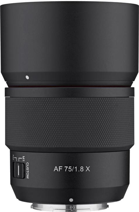 Actual product image Samyang AF 75mm F1,8 Fuji X (Fujifilm X, APS-C / DX)