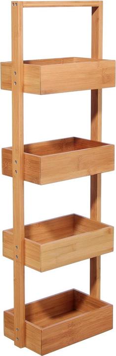 Productafbeelding 5Five Opbergrekken, bamboe - 4 planken (88 x 28 x 16 cm)