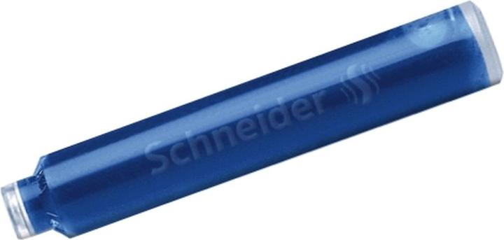 Produktbild Schneider Standard-Tintenpatronen, passend in u.v.a., königsblau, 6er (Tintenfass, Blau)