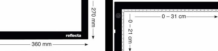 Actual product image Reflecta Light panel A4