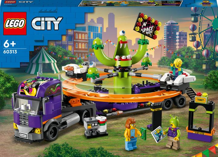 Produktbild LEGO LKW mit Weltraumkarussell (60313, LEGO City)
