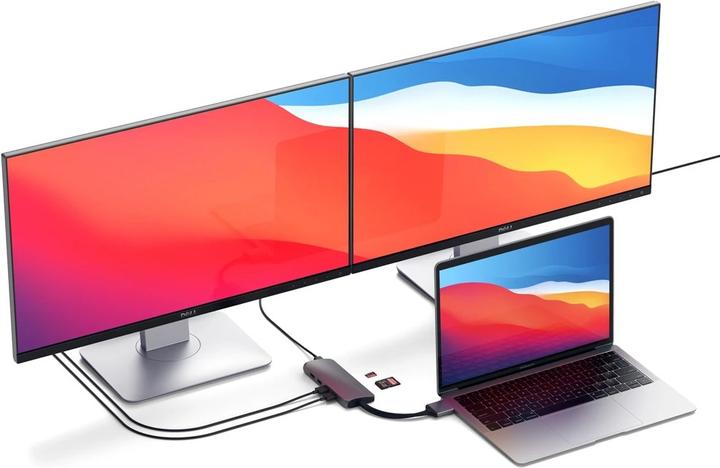 Actual product image Satechi St-Tcdmmam (USB-C, 6 Ports)