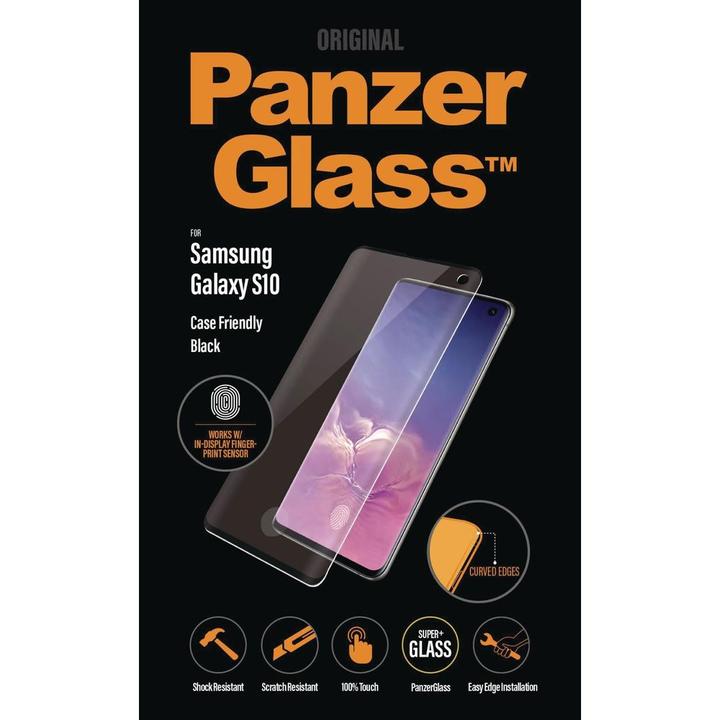 Productafbeelding PanzerGlass Geval Vriendelijk (1 Stuk, Samsung Galaxy S10)
