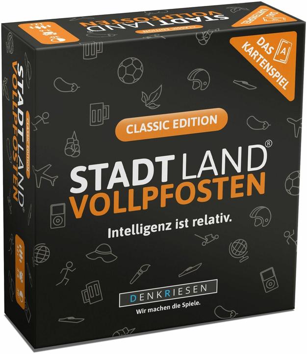 Productafbeelding Denkriesen Stadt Land Vollpfosten - Intelligentie is relatief (Duits)