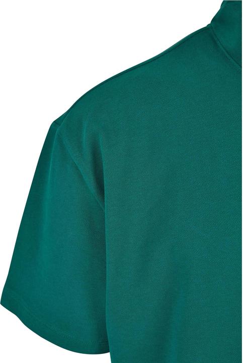 Actual product image Urban Classics Boxy Zip Pique Tee - 17004 (XS)
