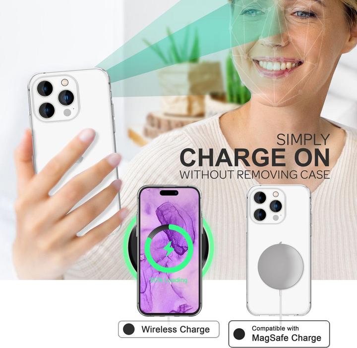 Produktbild Nalia Klare 360 Grad Hülle (Apple iPhone 14 Pro)