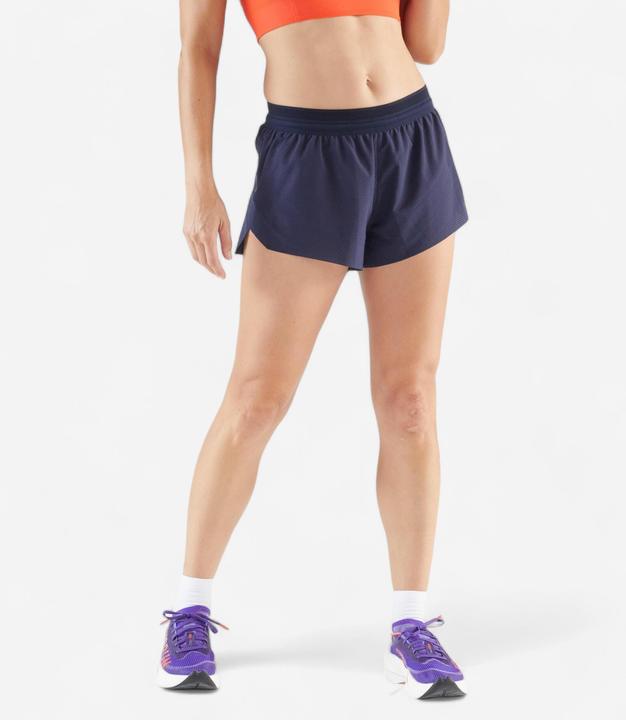 Produktbild Kiprun Women's Lightweight Running & Trail Shorts - Run 900 Light - Navy blue (XL)