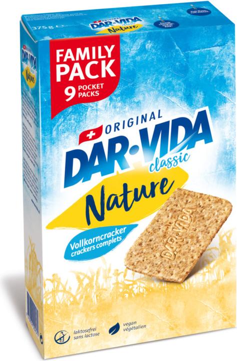 Actual product image Dar-Vida Nature 9 Pocket Packs (375 g)