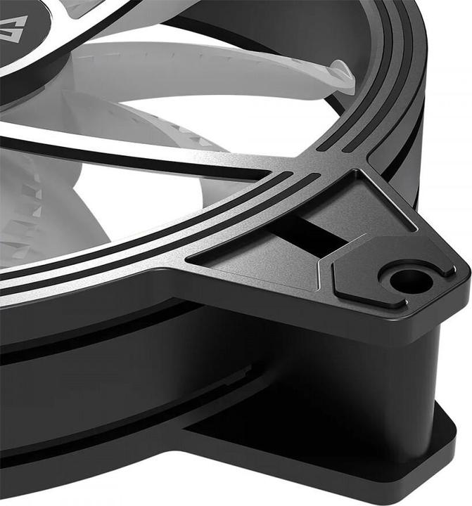 Image du produit Modecom Volcano Apex 140 Argb Schwarz Reverse Fan (140 mm, 1 x)