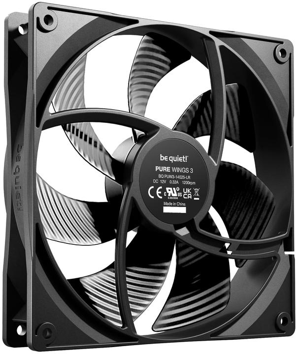 Image du produit be quiet! Pure Wings 3 140x140x25 (140 mm, 1 x)