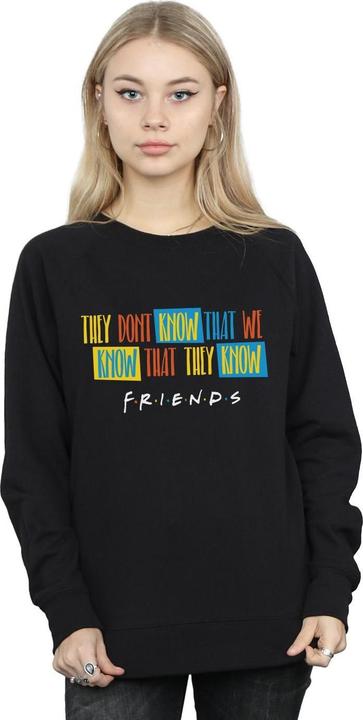 Produktbild Friends They Don't Know Script Sweatshirt (S)