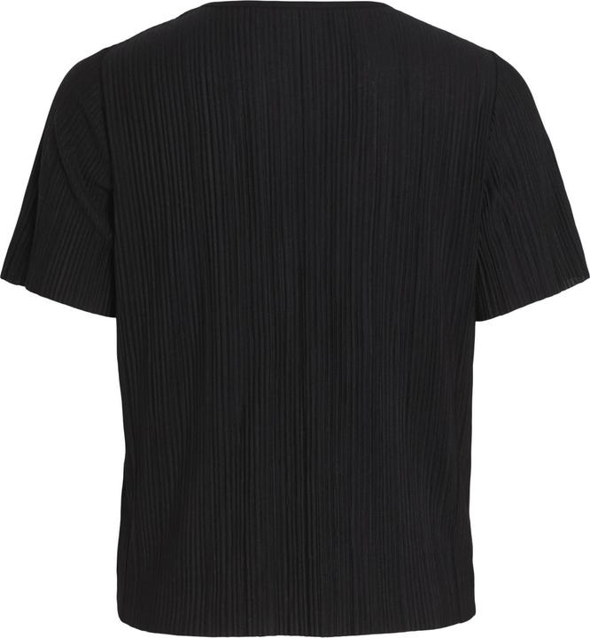 Actual product image Vila Ribbed top with short sleeves (L)