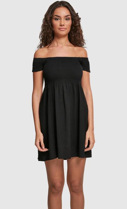 Produktbild Urban Classics Ladies Smoked Off Shoulder Dress (M)
