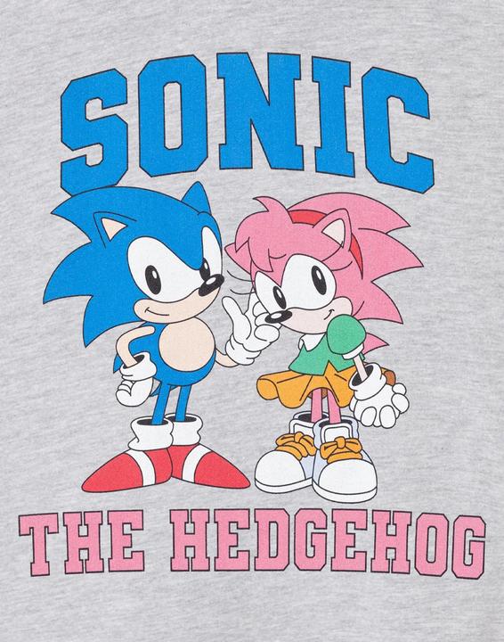 Immagine prodotto Sonic The Hedgehog - Felpa con cappuccio COLLEGIATE - Bambina (146, 152)