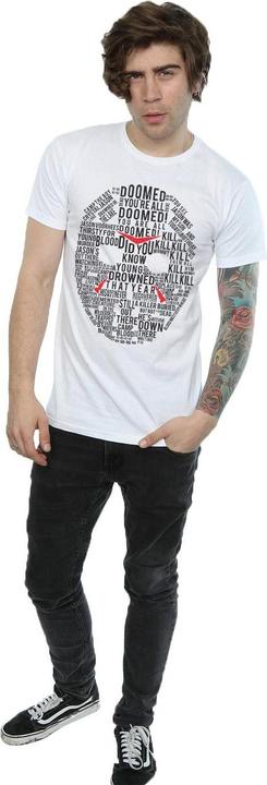 Produktbild Absolute Cult Jason Text Mask TShirt (L)