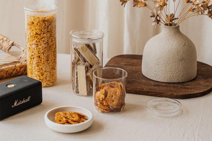 Produktbild Nuts Vorratsdose Glas 850 ml transparent (0.85 l)