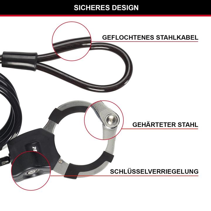Actual product image Master Lock Street Cuff 8275 (100 cm)