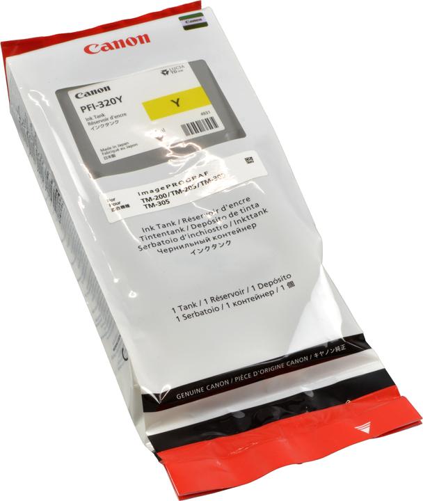 Produktbild Canon Tinte PFI-320Y, yellow (Y)