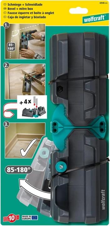 Produktbild wolfcraft wolfcraft 1 Schmiege u. Schneidlade h=max.100mm