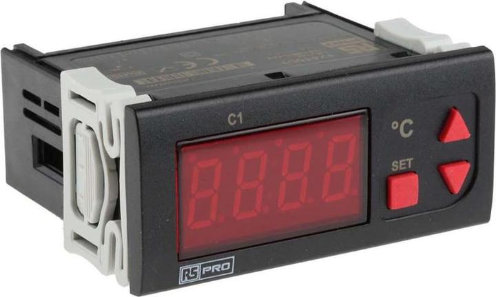 Rs Pro On/Off Temp Controller, 35x77, 230V ac