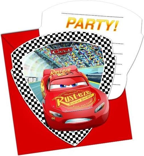 Immagine prodotto Procos Carte d'invito Cars 3 (6 pz.)