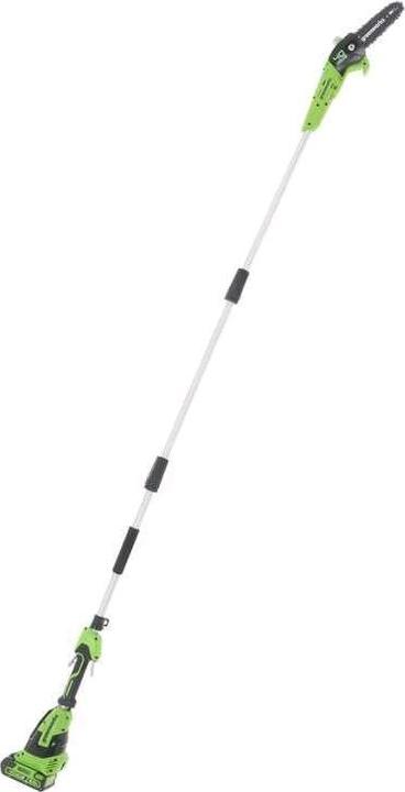 Actual product image Greenworks Cordless pole pruner G40PSF (without battery) (Battery chain saw)