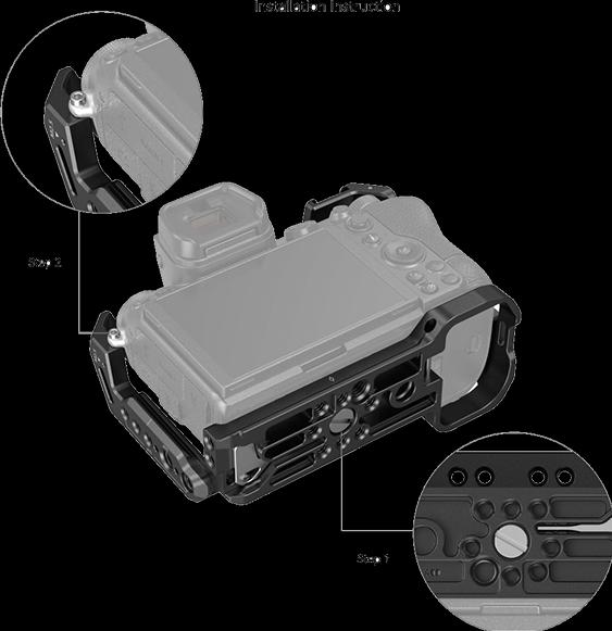 Immagine prodotto SmallRig Gabbia per la fotocamera Nikon Z5 Z6 Z7 Z6II (Gabbietta)