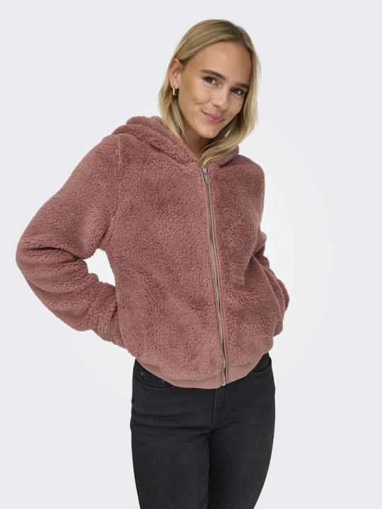 Immagine prodotto Only Giacca con cappuccio Giacca di pelliccia Teddy (S)