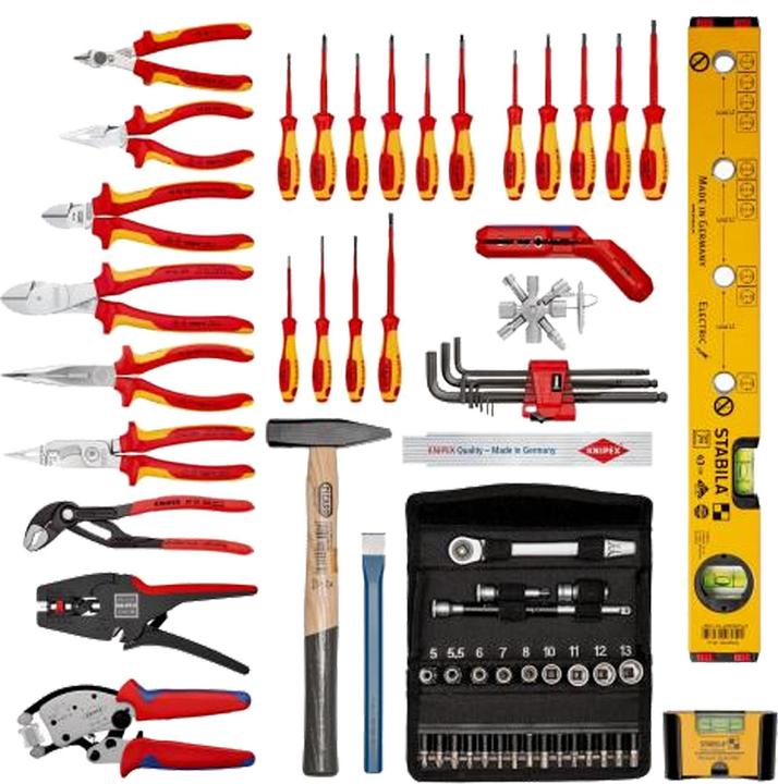 Produktbild Knipex Werkzeugkoffer BIG Basic Move ElektroPlus (68 Teile)