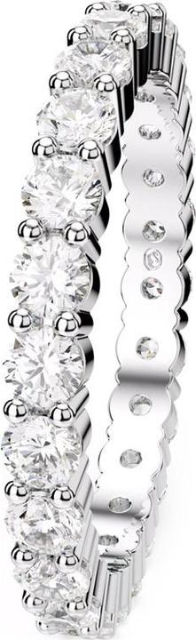 Immagine prodotto Swarovski Matrix Vittore Ring Rundschliff Weiss Silberfarbenes Finish (58)