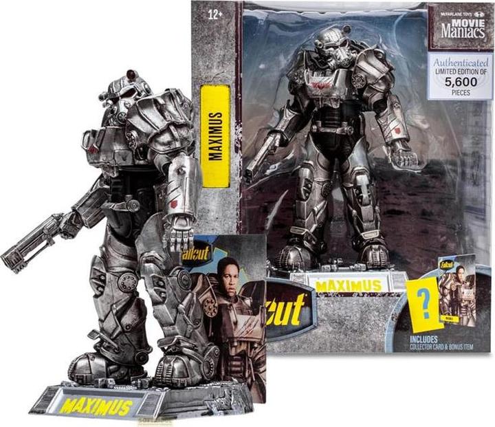 Produktbild McFarlane Fallout Movie Maniacs Actionfigur Maximus 15 cm