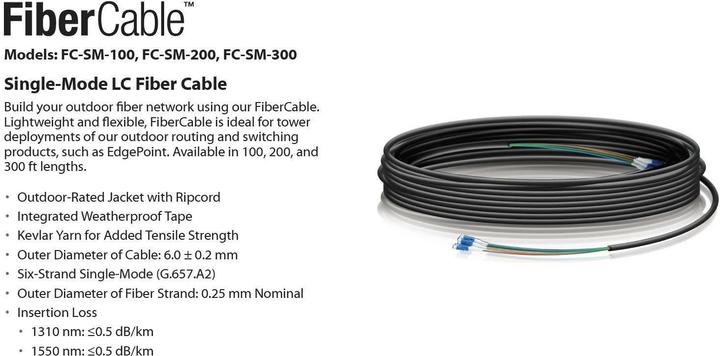 Produktbild Ubiquiti Netzwerkkabel (CAT6, 30 m)